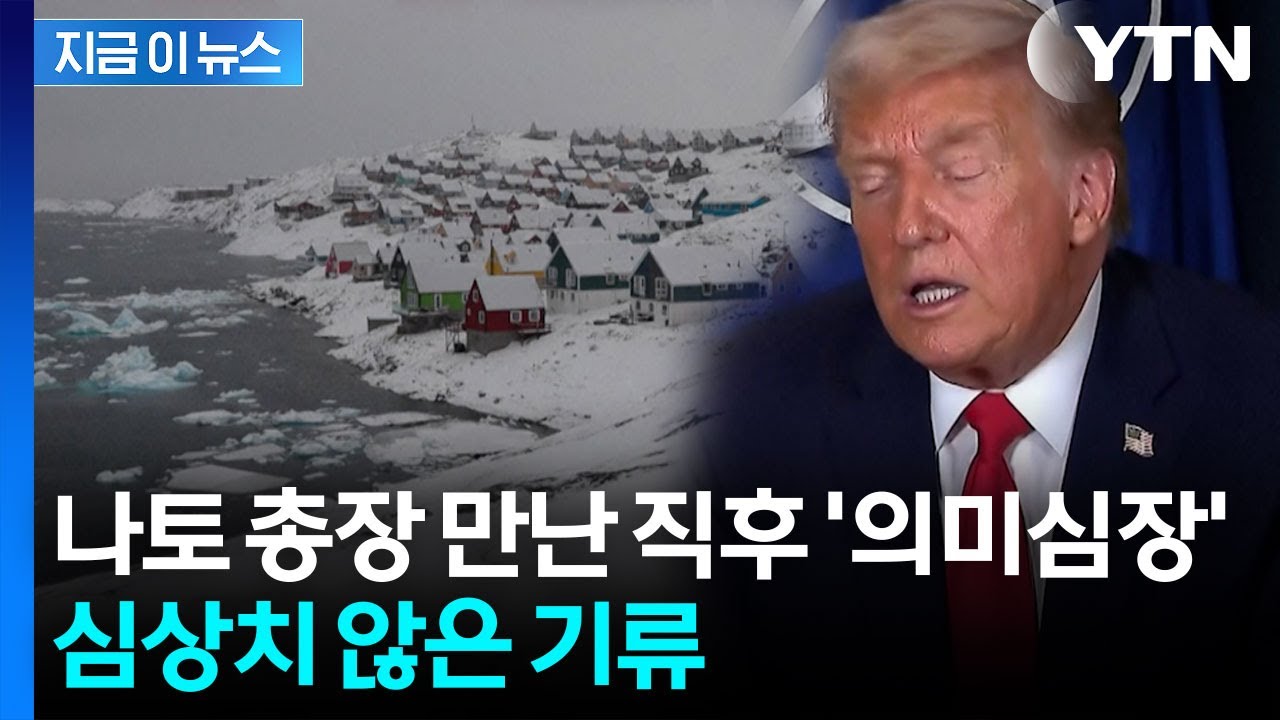 '트럼프 달래기' 실패?...나토 탈퇴하고 그린란드 병합 시도하나 [지금이뉴스] / YTN
