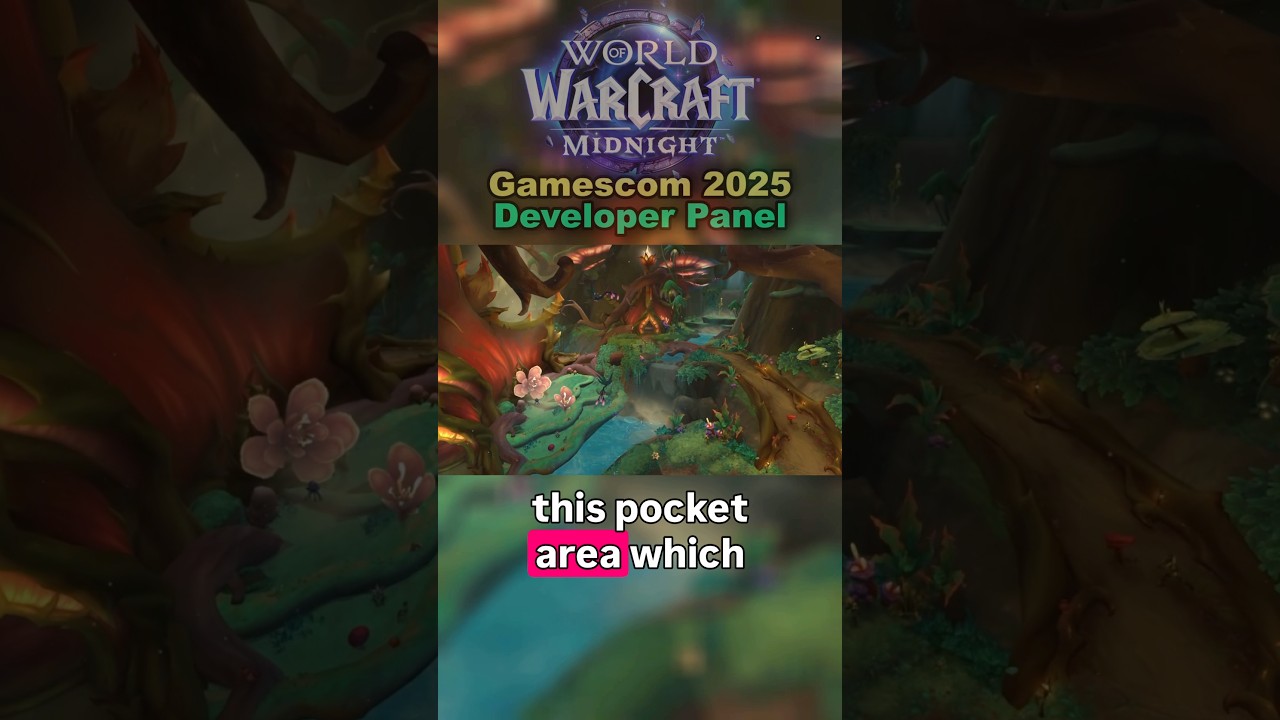 Haranir Homeland Revealed! Harandar Zone First Look | WoW Midnight Expansion | #worldofwarcraft