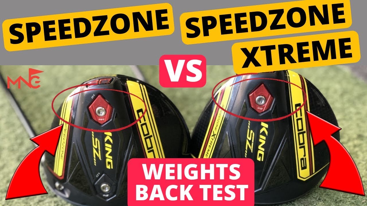 Это один и тот же драйвер? Cobra SpeedZone против SpeedZone Xtreme Weights Back Test