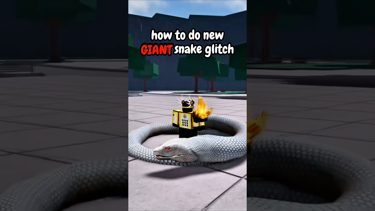 how to get the CUSTOM snake boss in tsb... #roblox #thestrongestbattlegrounds