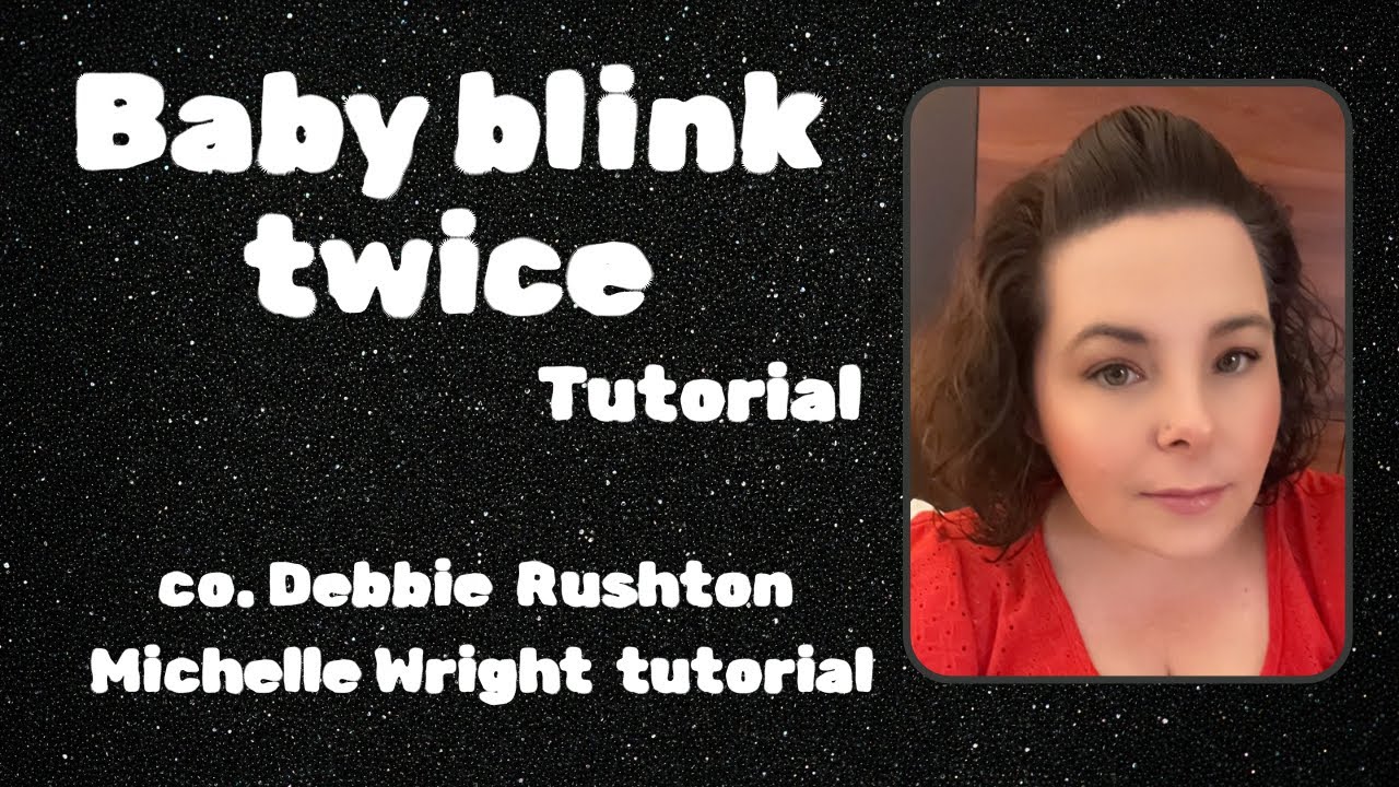 Baby Blink Twice line dance tutorial Beginner choreography by Debbie Rushton