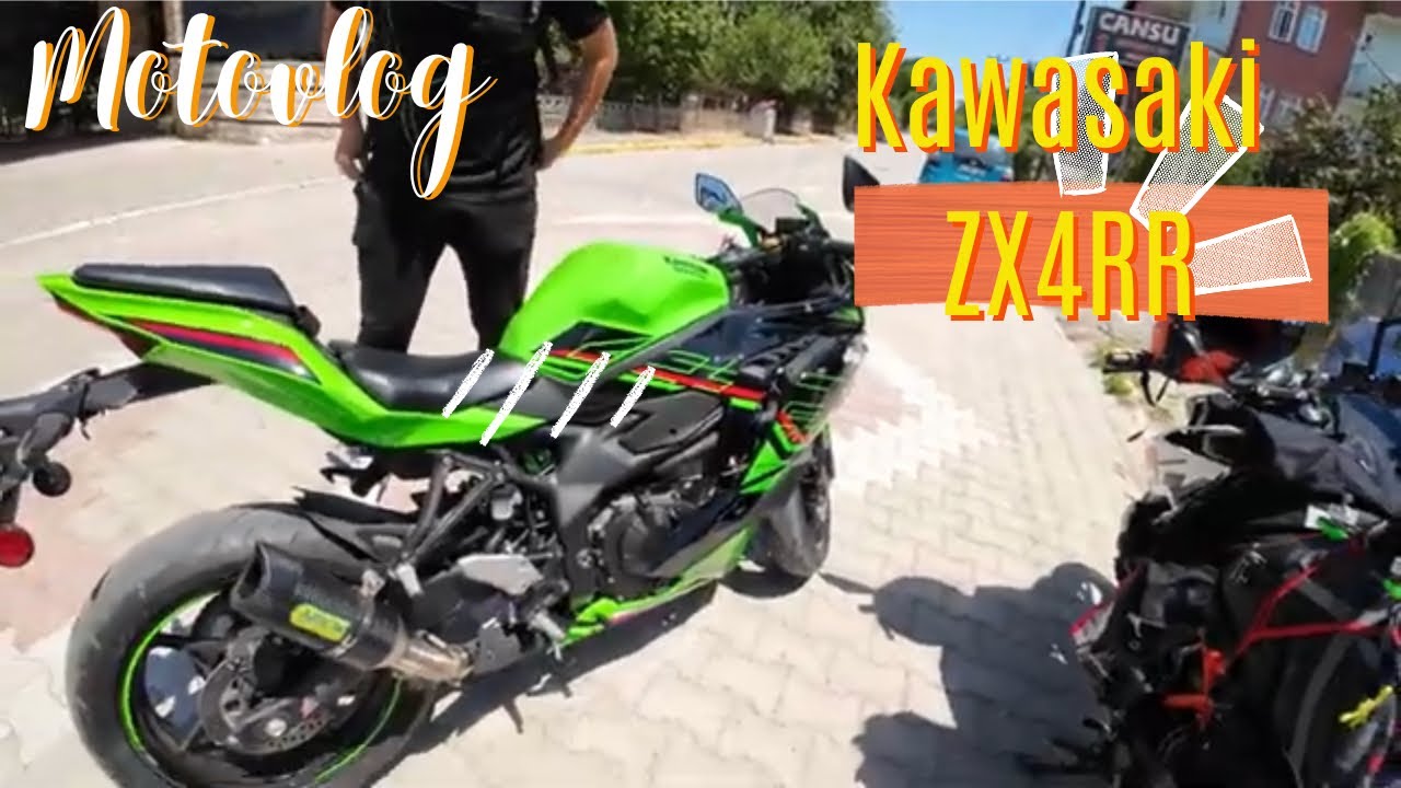 Kawasaki Zx4rr kullandım - Sakarya motovlog