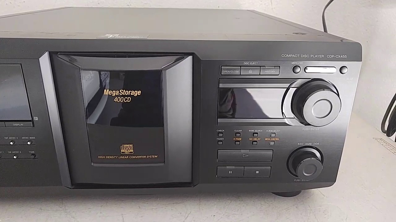 Sony CDP-CX455 400-Disc CD Changer
