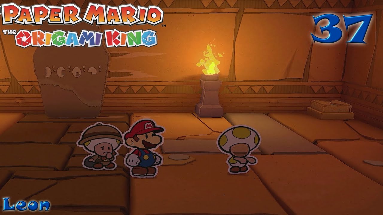 Paper Mario the Origami King! Die gesichtslosen Toads!?! Part 37 (Leon)