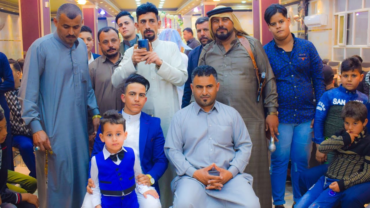 الفنان حسين الاسدي بحفل زفاف حسين الخالدي و عباس الخالدي
