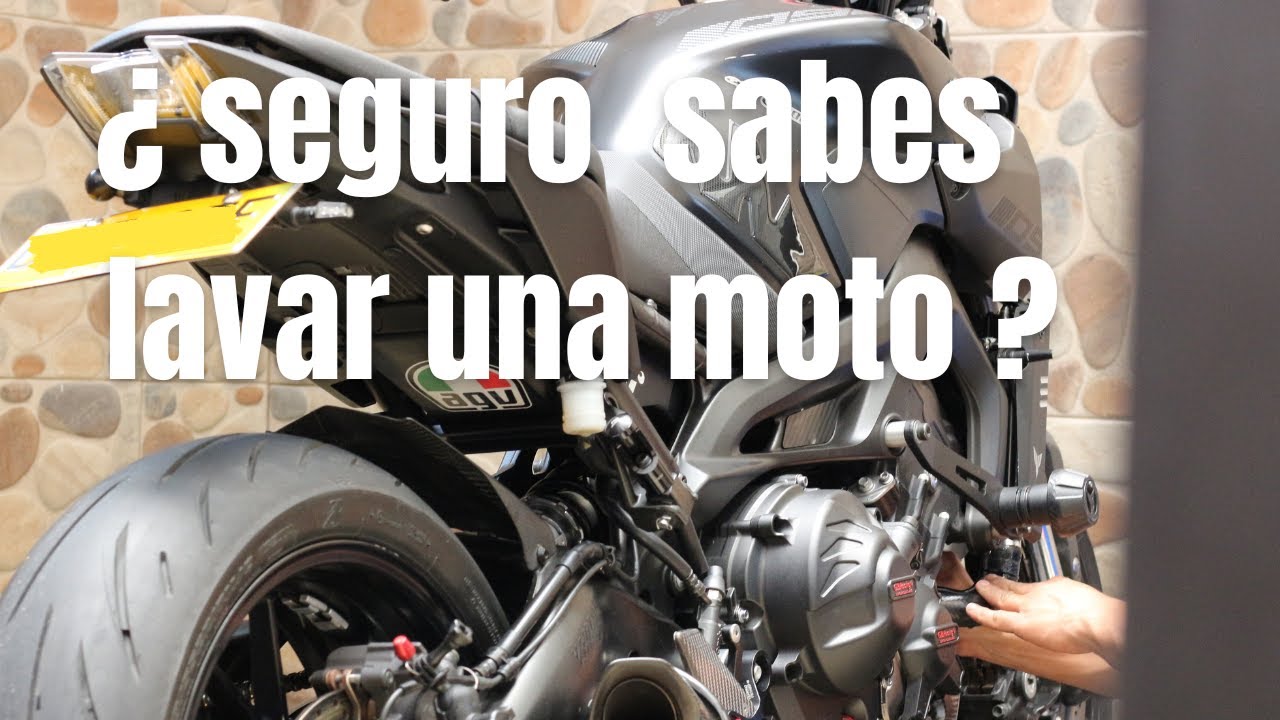 ¿seguro que sabes lavar una moto? esto no lo sabias.