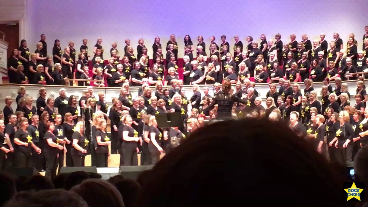 Rock Choir Glasgow City Halls June 2016 'Marys Prayer'