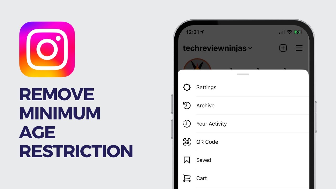 How to Remove Minimum Age Restriction on Instagram