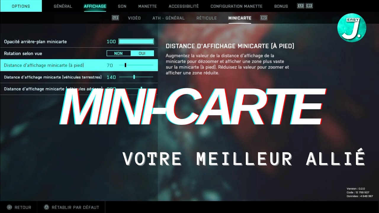 BATTLEFIELD 2042: La MINI-CARTE, utilité et réglages, un outil souvent sous-utilisé #TUTO