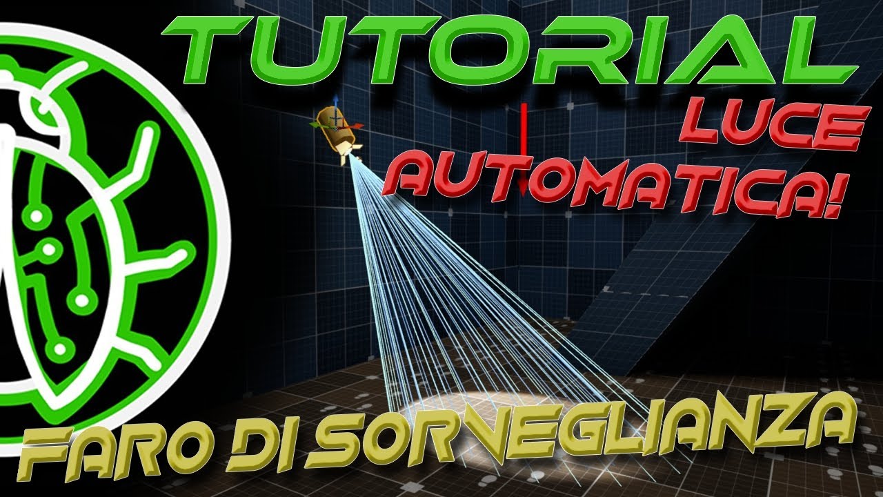 FARO DI SORVEGLIANZA - Luce automatica - Unreal Engine 5 - Tutorial ITA