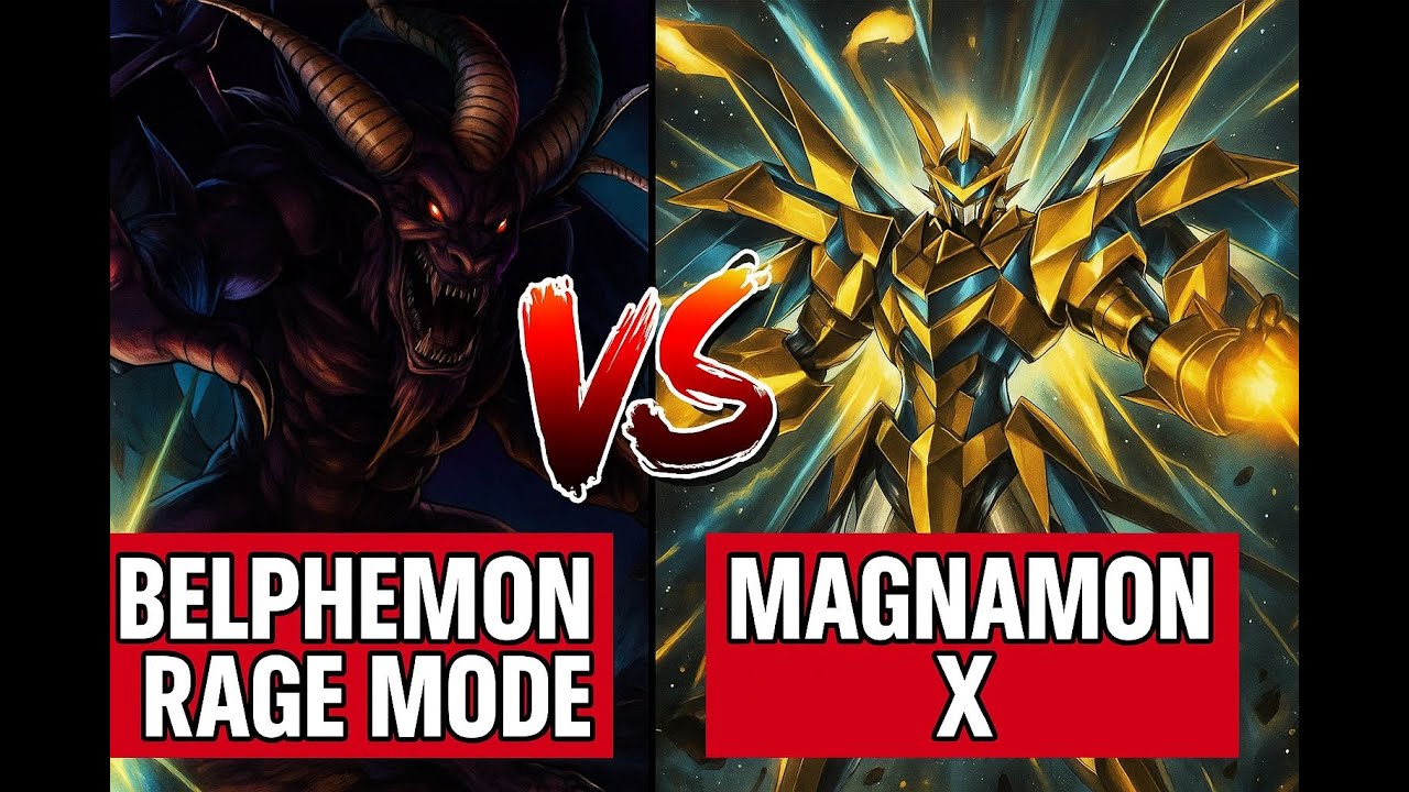 BT23 Round 1 Locals Belphemon EX10 vs Magnamon X BT16