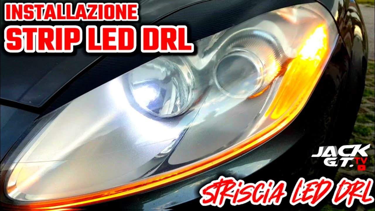 Installazione STRIP LED DRL su Fiat Bravo serie 2 ✔️