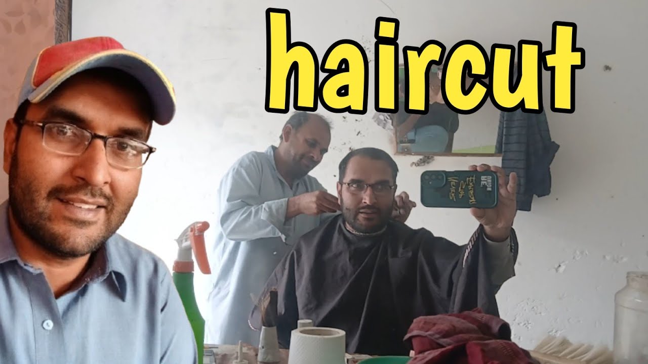 Aj hui barish or bht acha mousam haircut karwao