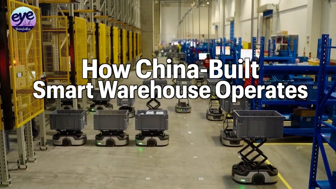 'Asia No.1' smart warehouse, built by China, realizes faster logistics through advanced digital tech