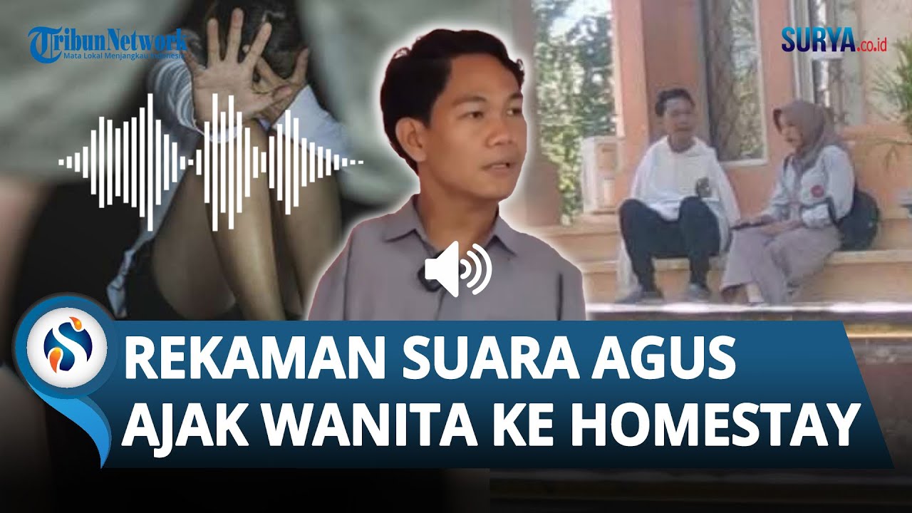 REKAMAN SUARA Agus Buntung BOCOR! Sempat Rayu Waniya Ajak ke Homestay, Modus Kasih Nyawa?