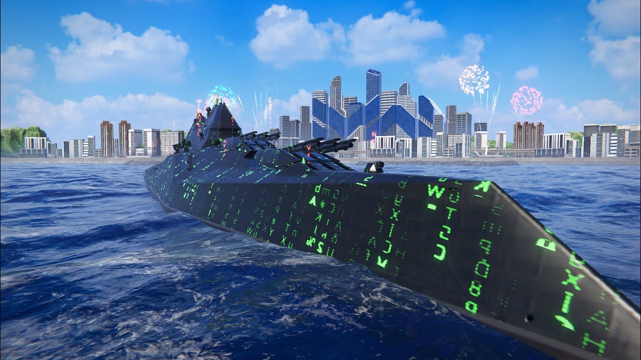THE USS TETON The BEAST (MONSTER CANNONS) MODERNWARSHIPS