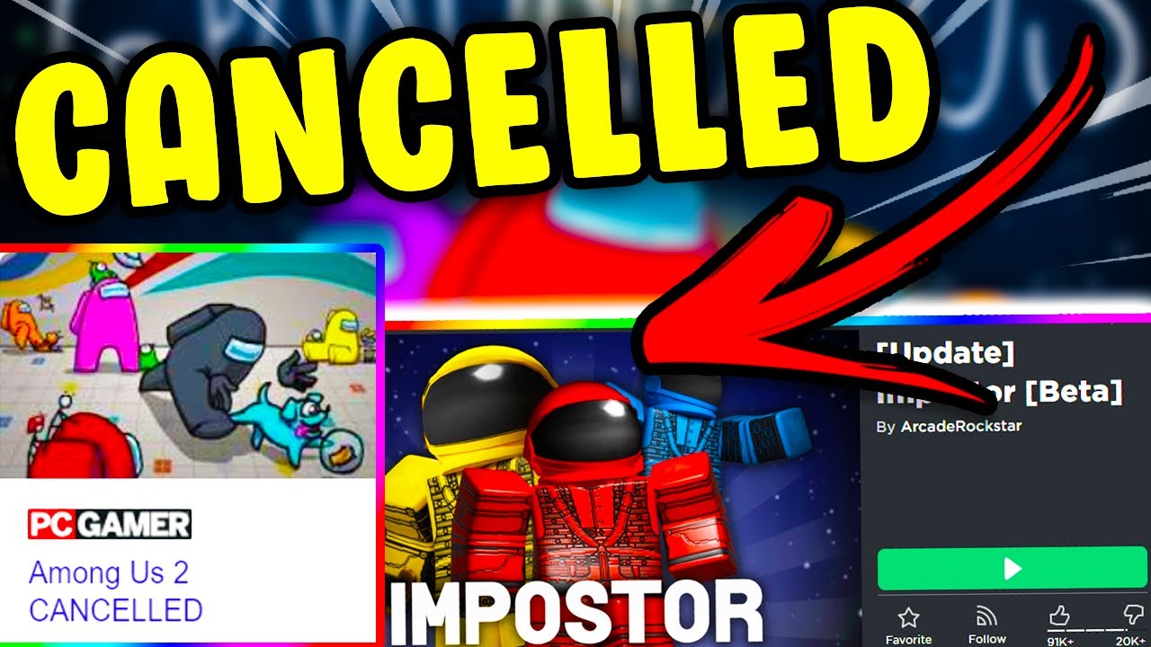 AMONG US 2 IS CANCELLED?! - 