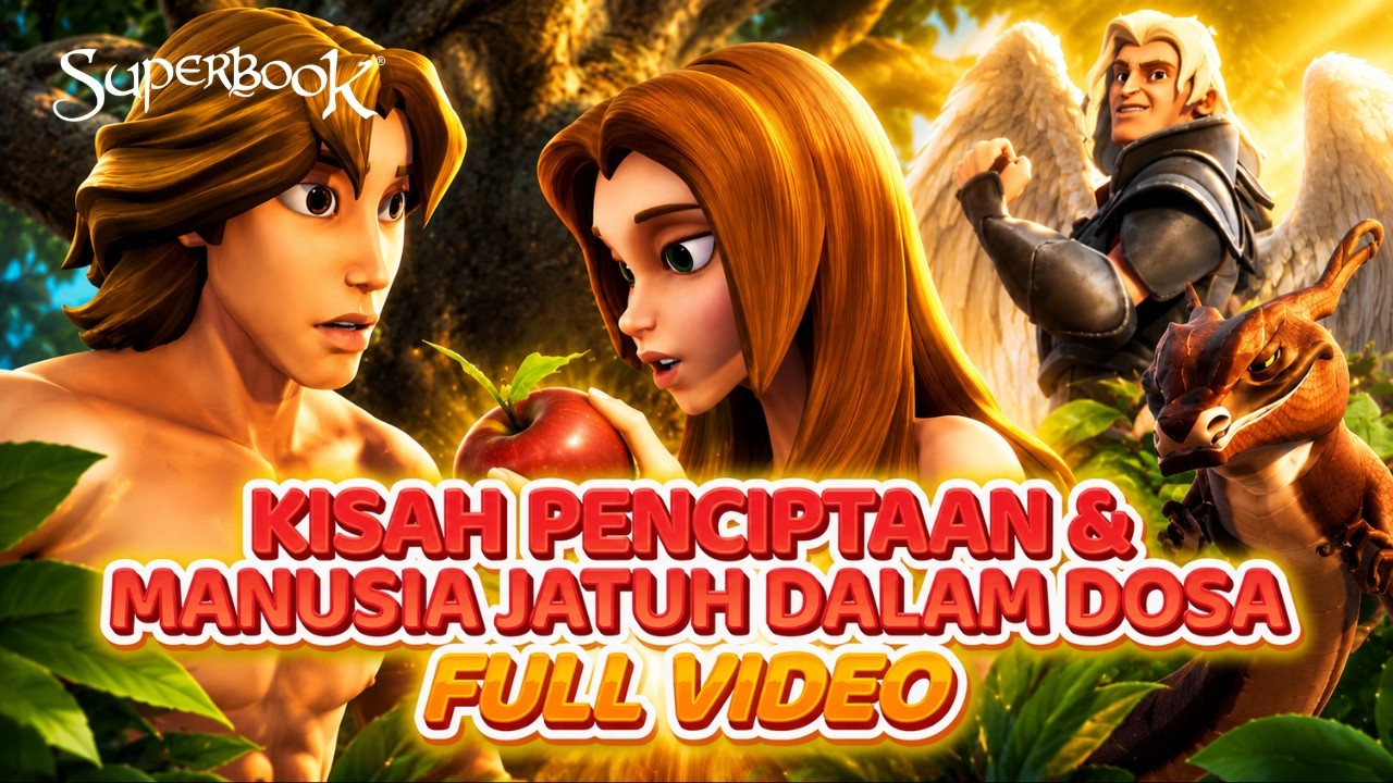 TIPUAN SANG IBLIS TERHADAP ADAM HAWA!! - Animasi Alkitab 