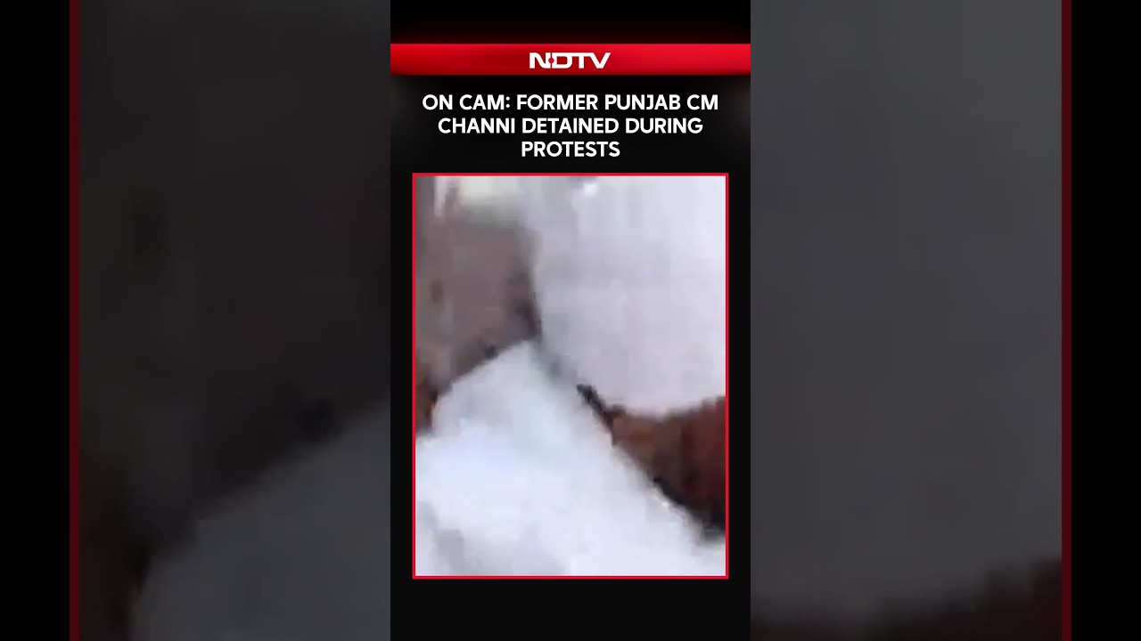 Ex-Punjab CM Charanjit Channi Detained During Protests In Delhi | Parliament | Monsoon session 2026