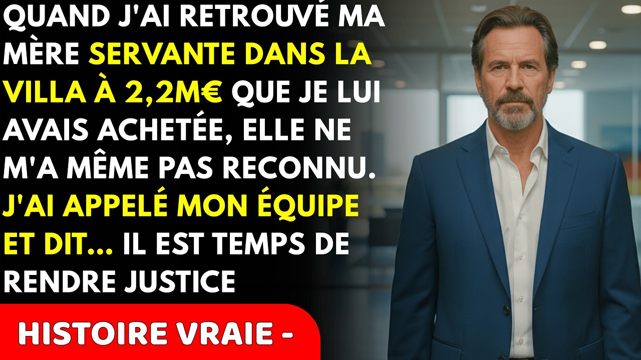 Après 22 Ans Au Service De La République, Je Suis Rentré Et J'ai Trouvé Ma Mère Servant Com...