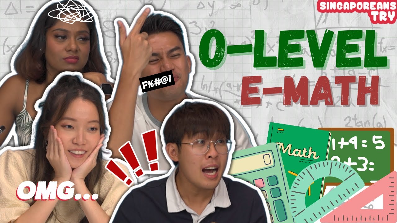 Singaporeans Try: O-Level Math (при участии Аннет Ли)