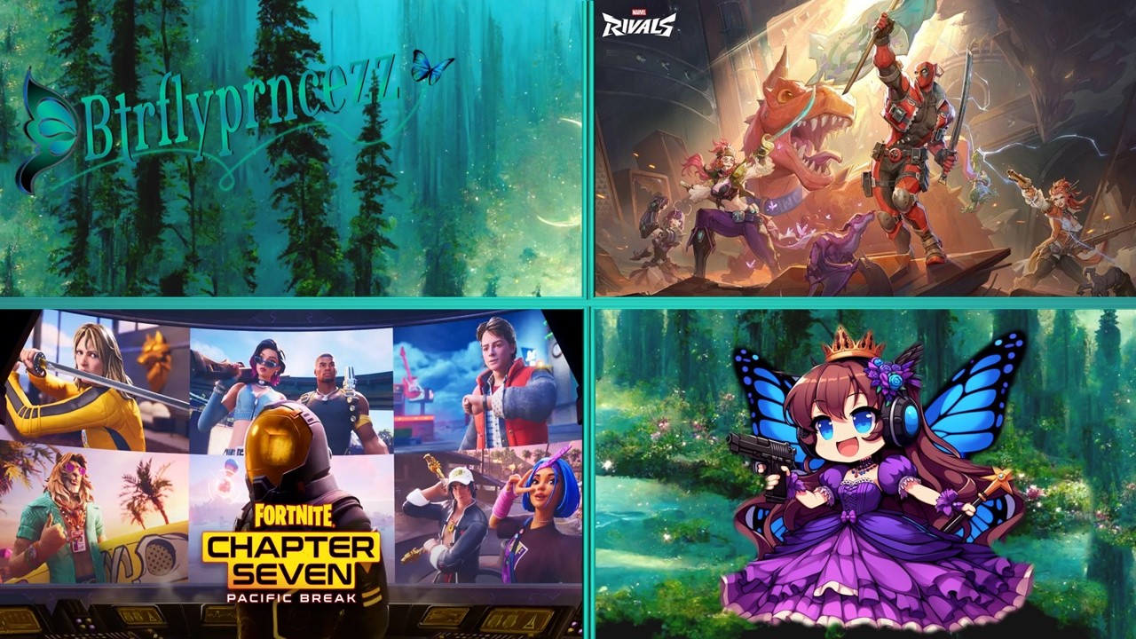 🦋Fortnite + Marvel Rivals⚡Community Pew Pews & Cozy Chaos