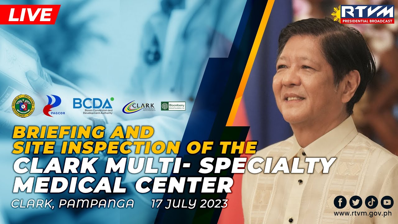 Briefing and Site Inspection of the Clark Multi-Specialty Medical Center 07/17/2023