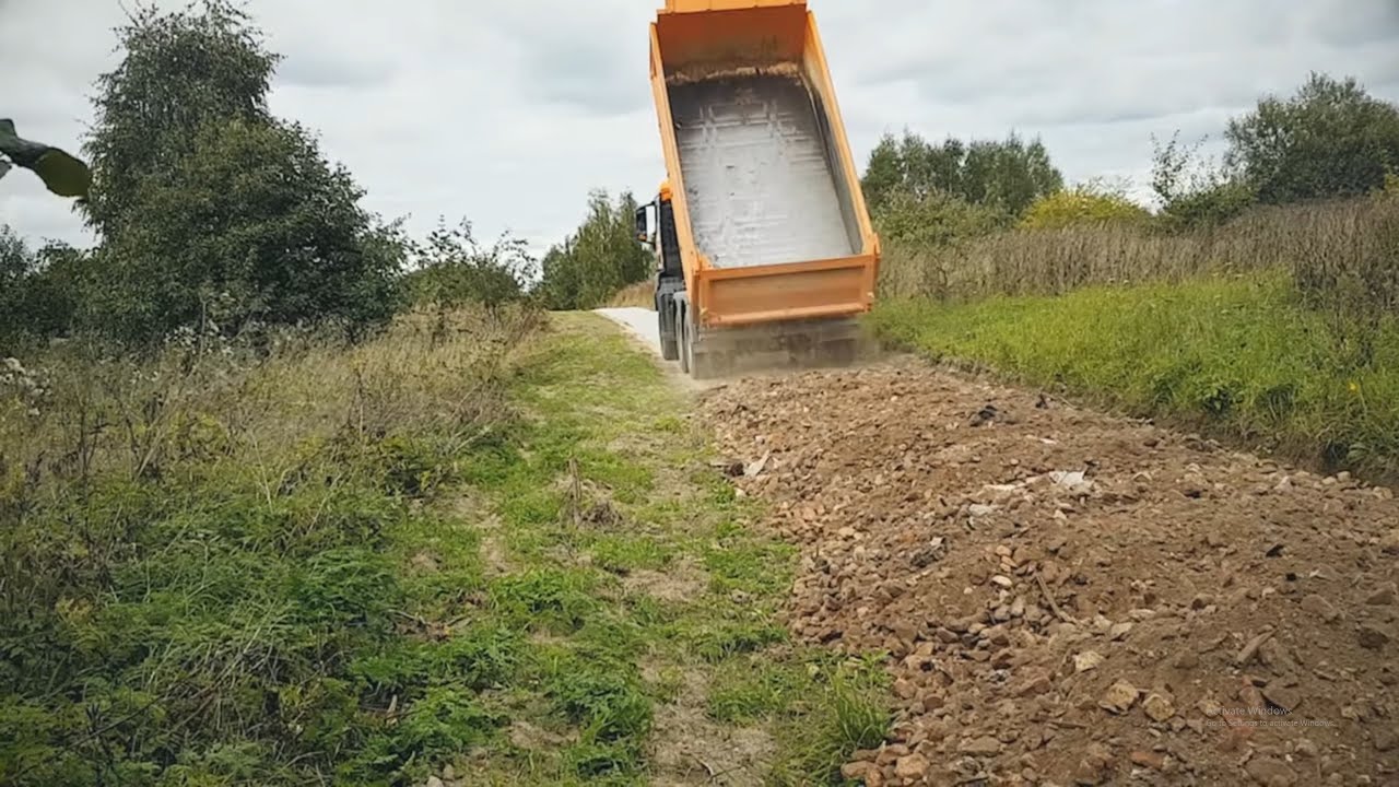 Biudžetinis kaimo keliuko tiesimas (230m)