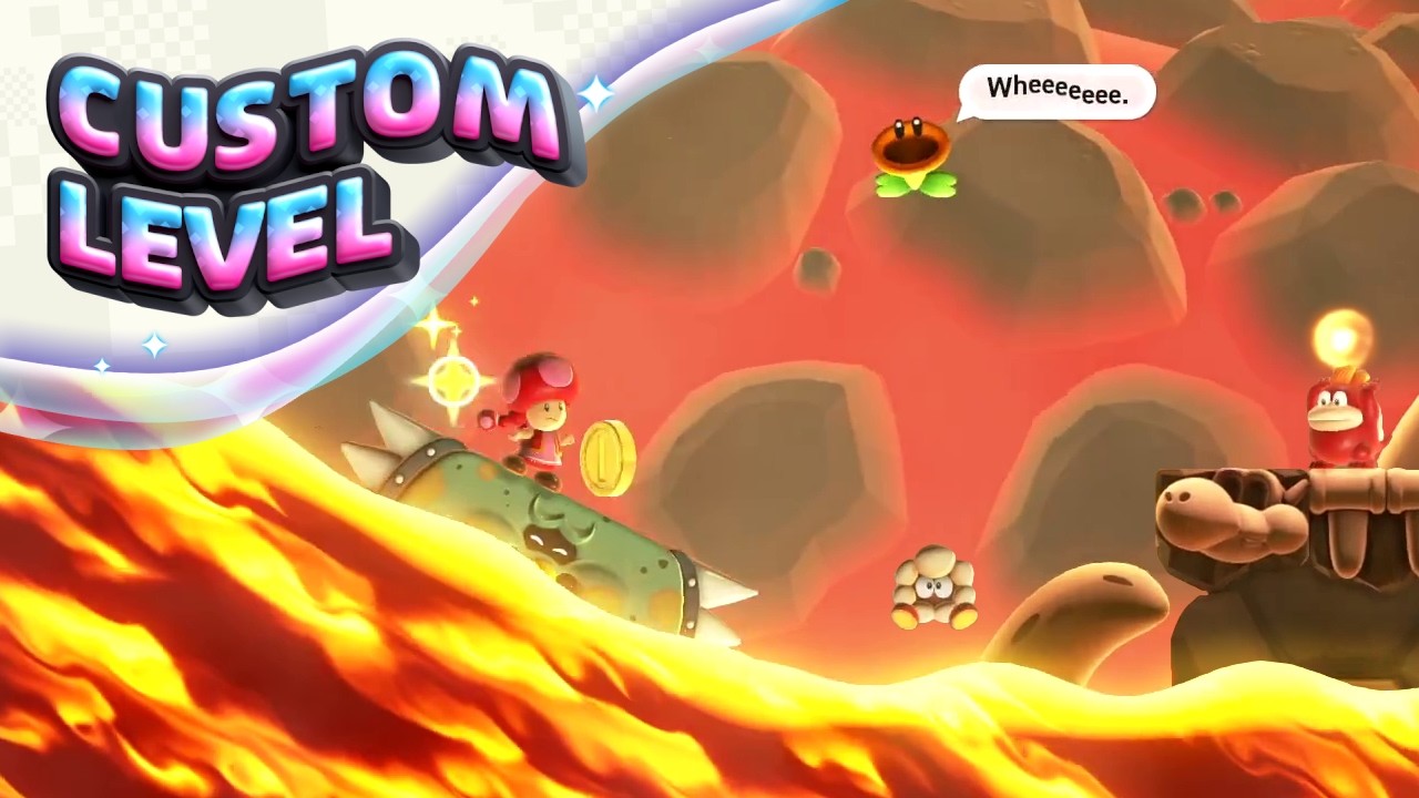Super Mario Bros. Wonder Custom Level - 