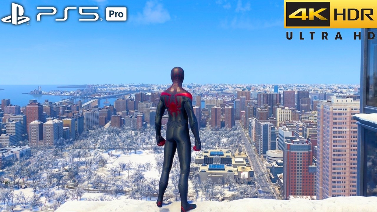 Spider-Man: Miles Morales (PS5 Pro) 4K 60FPS HDR + Ray tracing Gameplay - (Full Game) (PSSR 2)