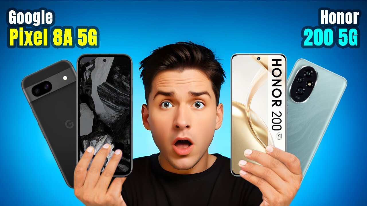 Google Pixel 8A Vs Honor 200 || Full Comparison ? Which one is Best?