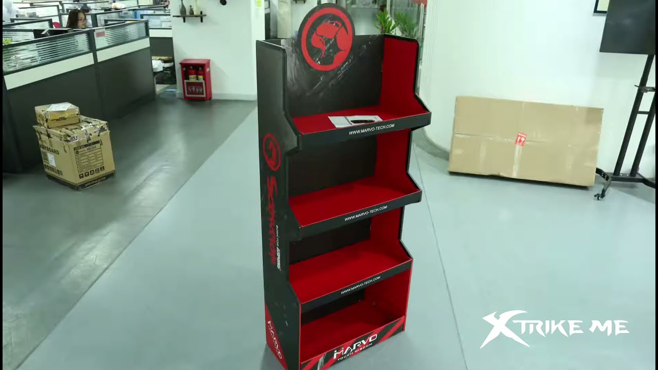 Xtrike-me, ST-01, tutorial, Armar un exhibidor Gamer