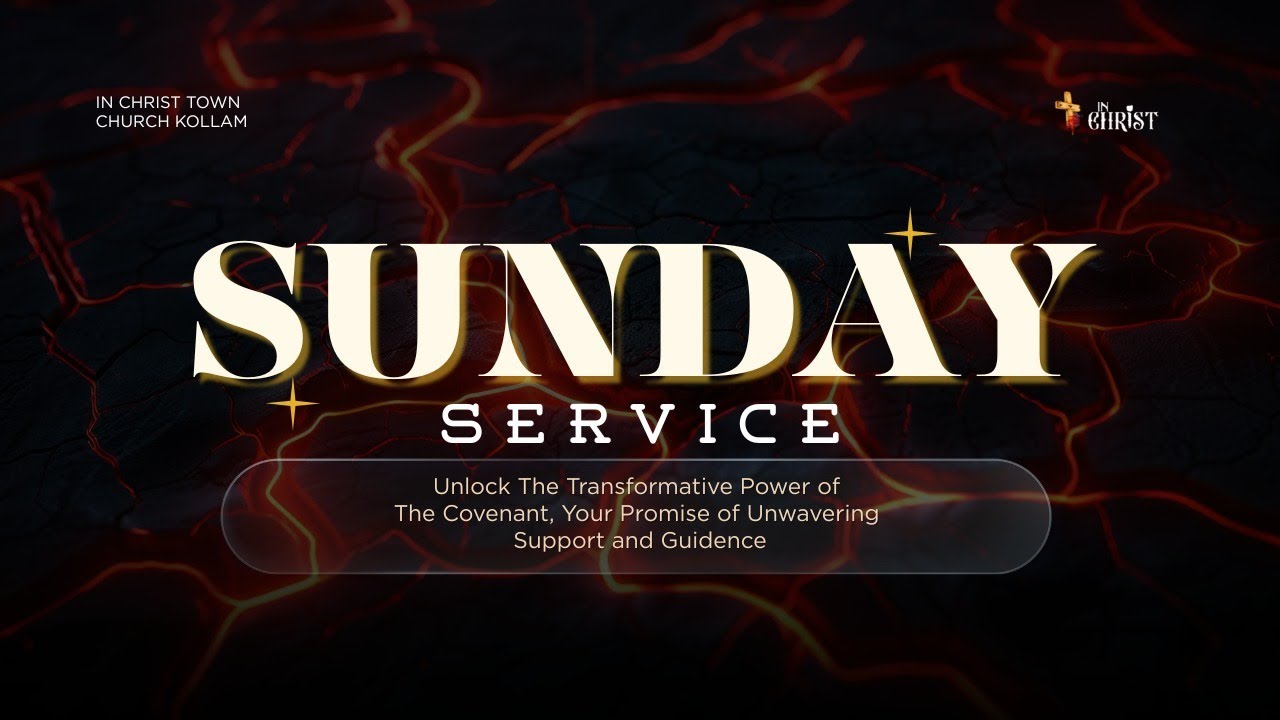 🔸4K LIVE |POWER OF THE COVENANT SUNDAY SERVICE ||Pr BENNY KOLLAM ||Pr ANU ||In Christ Church||JAN 18