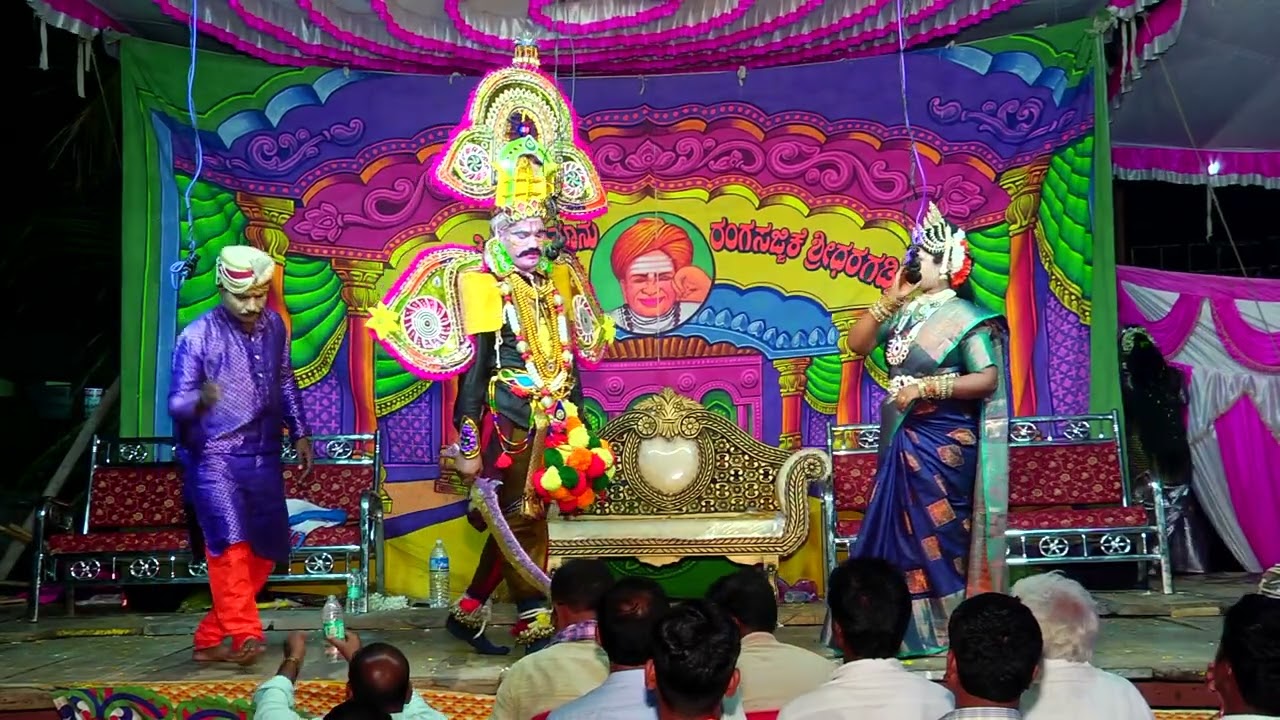 ಬಂಡಿಹಟ್ಟಿ ಗ್ರಾಮದಲ್ಲಿ ನಡೆದ ರತಿ ಕಲ್ಯಾಣ ಎಂಬ ಸುಂದರ ಪೌರಾಣಿಕ ನಾಟಕ 01- 11- 2025 Part 12
