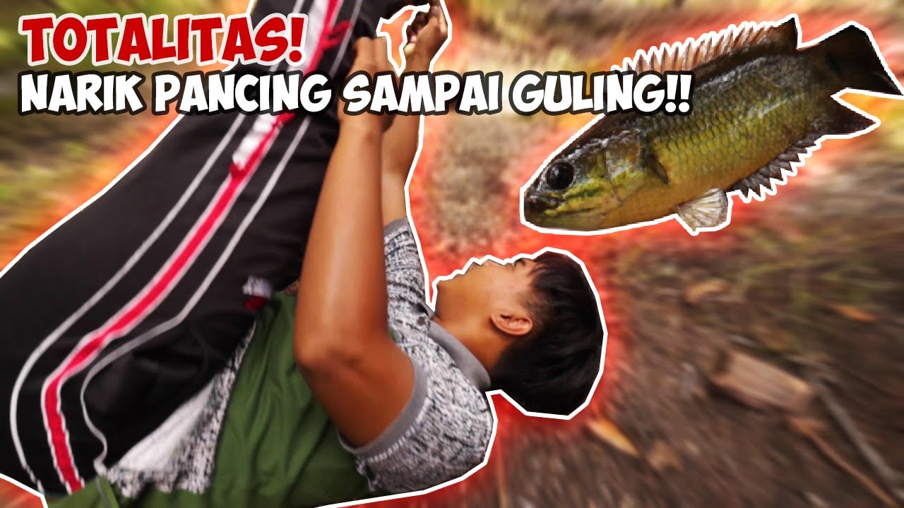 UDAH LAMA GAK MANCING DIBELAKANG RUMAH!!
