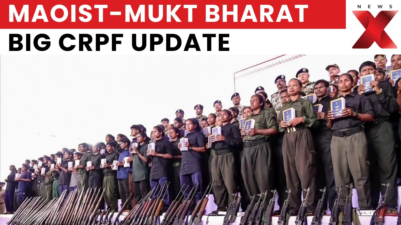 CRPF DG GP Singh Speaks Exclusive On Maoist-Mukt Bharat Mission | NewsX