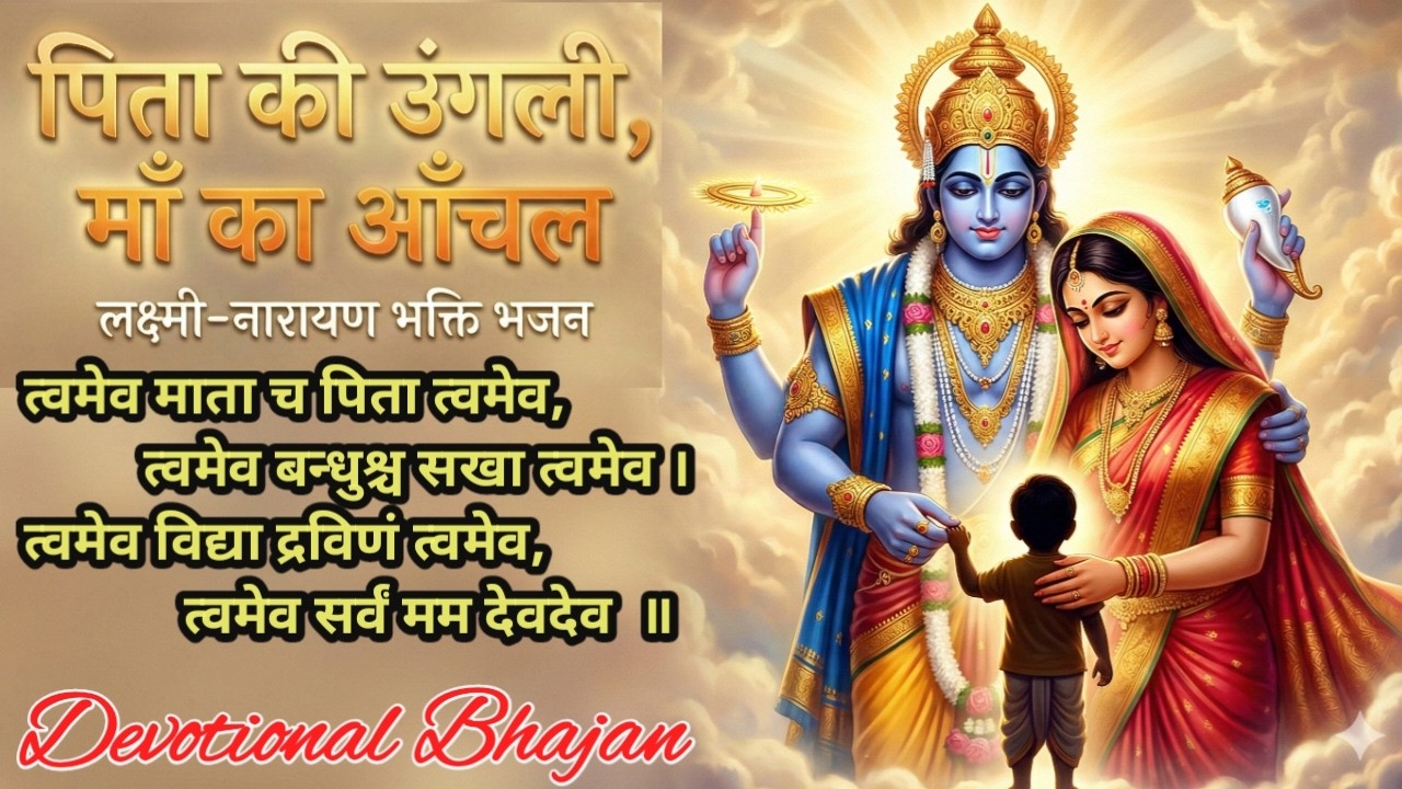 पिता की उंगली, माँ का आँचल | लक्ष्मी-नारायण भक्ति भजन l Devotional Bhajan
