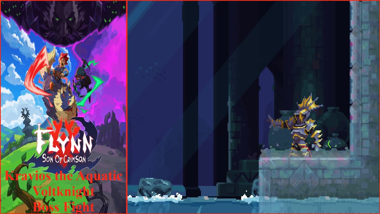 Flynn: Son of Crimson - Kravious the Aquatic Voltknight Boss Fight