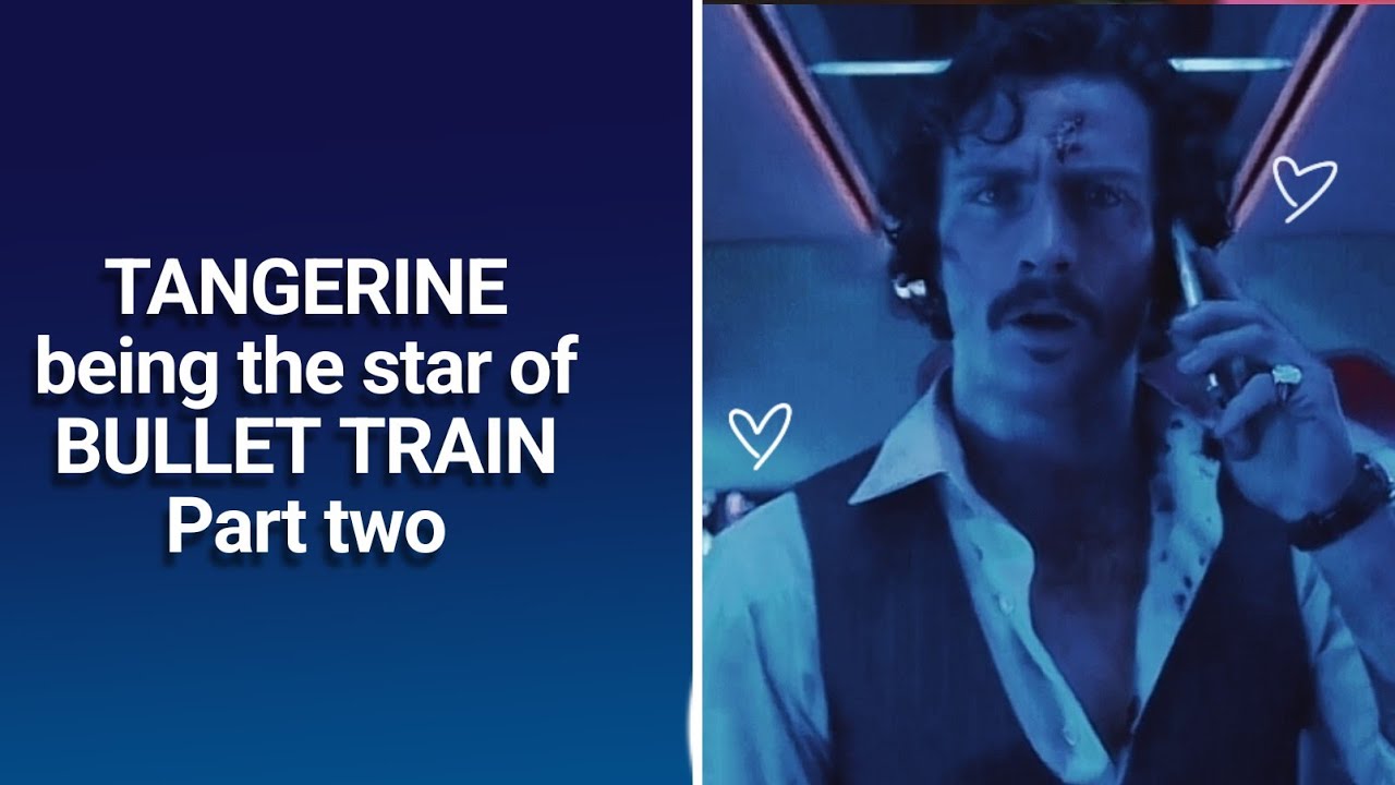 Tangerine being the star of Bullet Train part two • Aaron Taylor Johnson ♡