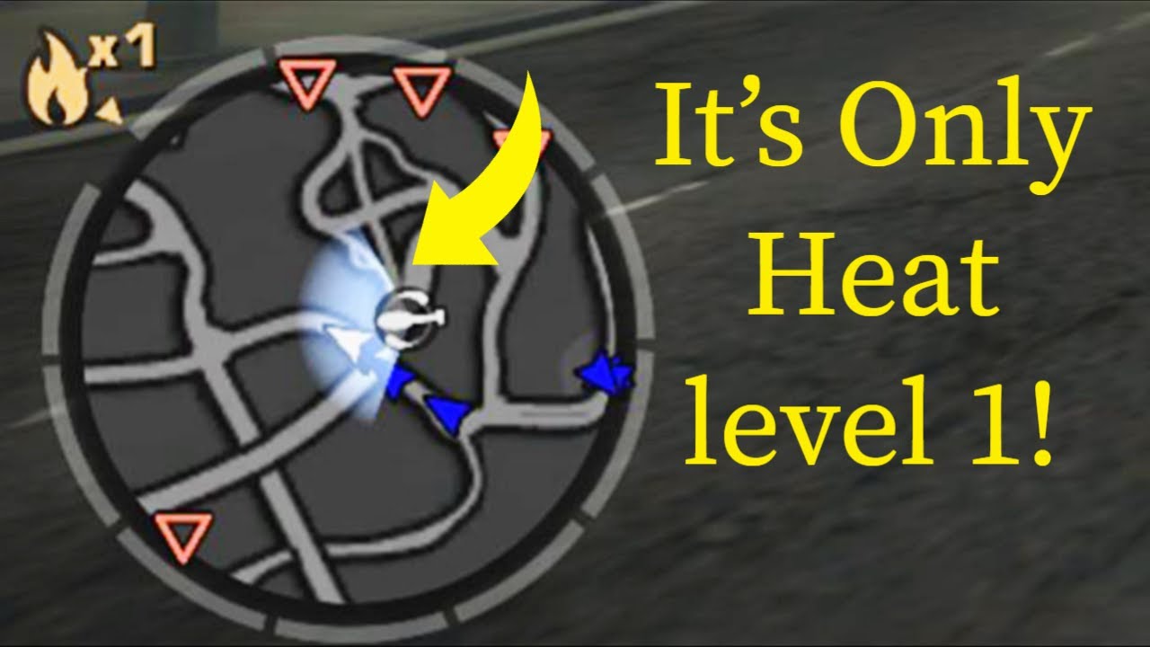 NFS Most Wanted 2005, But Heat 1 is Hard!