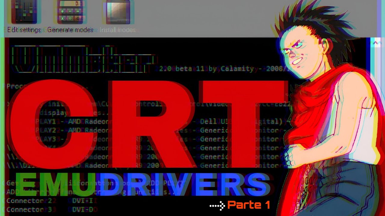 CRT EmuDrivers: Gu&iacute;a completa para jugar en CRT a 15 kHz | Parte 1: Introducci&oacute;n