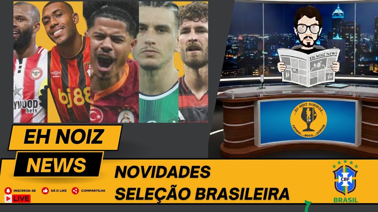AO VIVO | ANCELOTTI CONVOCA SELEÇÃO BRASILEIRA | NOVATOS DITAM CAMINHO?