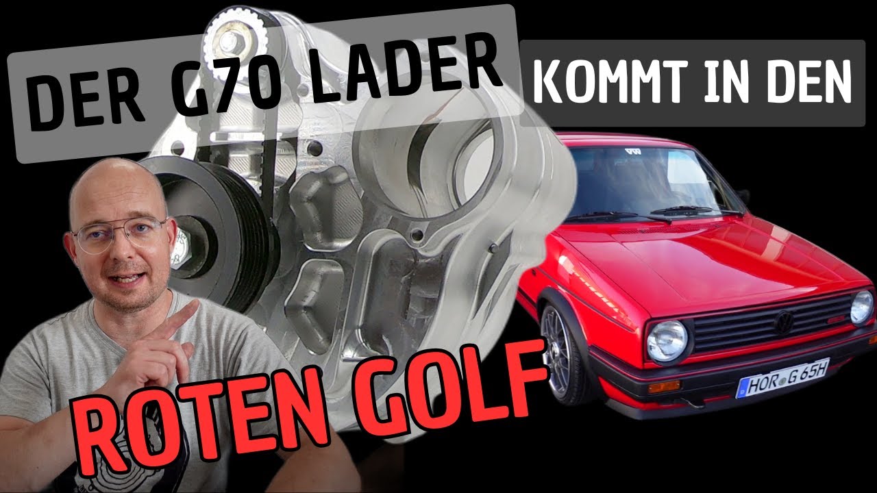 TP G70 G-Lader/Lader für den roten Golf 2 - Vergleich zum TP G65 Lader 2.0