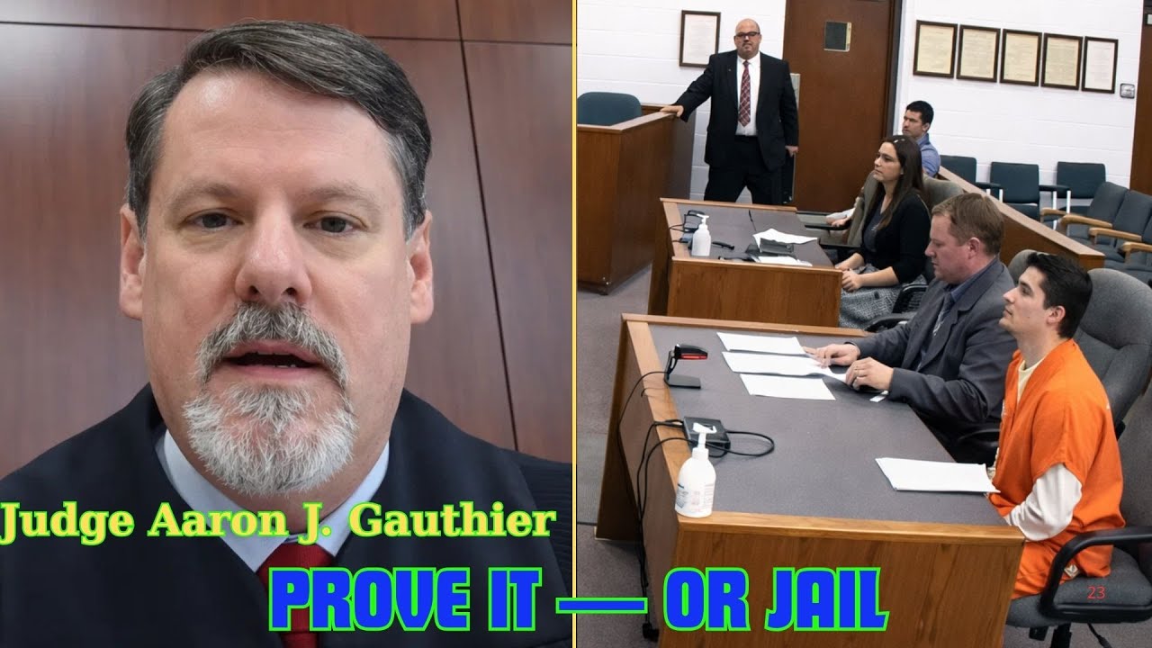 ‘I’m Close to Sending You to Jail’ – Judge Aaron J. Gauthier Warns Defendant