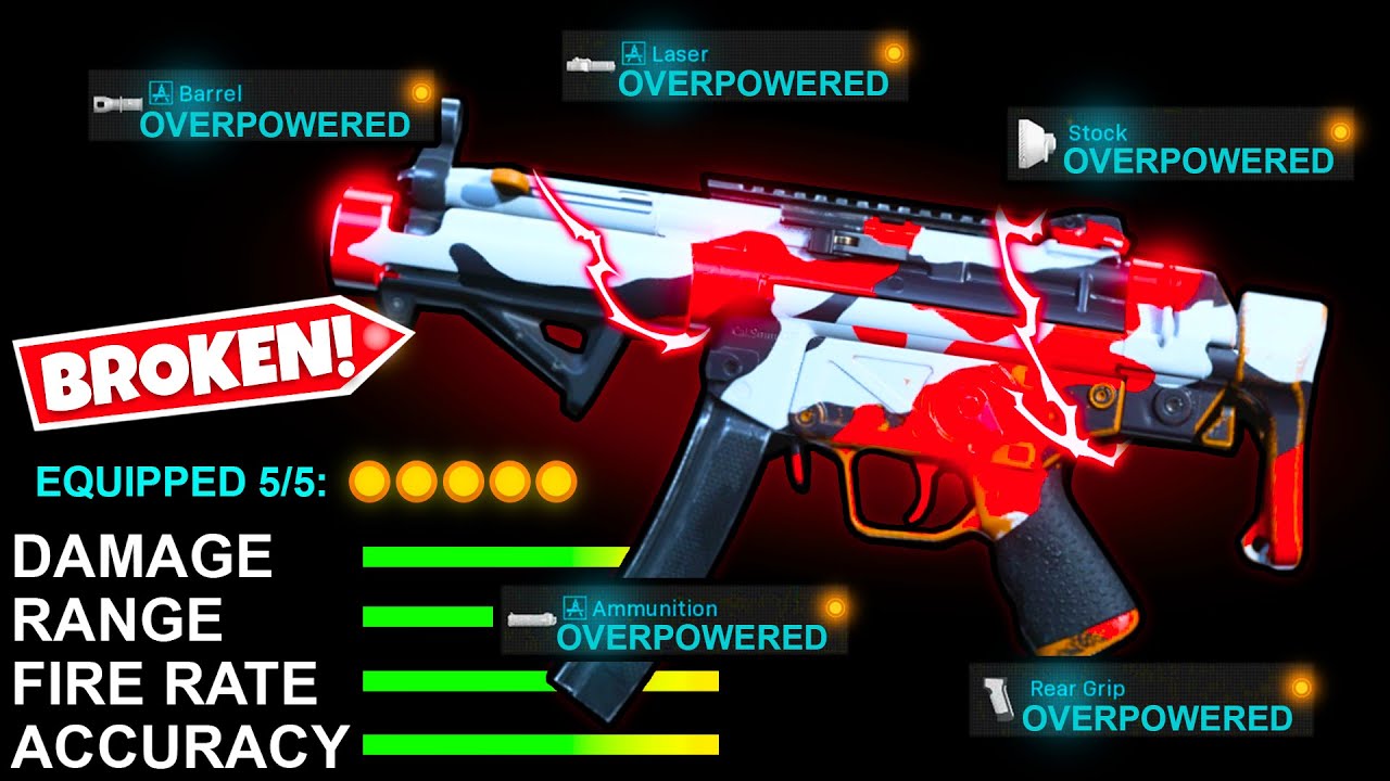 THE UNSTOPPABLE MP5 BEST CLASS SETUP IN MODERN WARFARE.. (OVERPOWERED) COD MW Gameplay