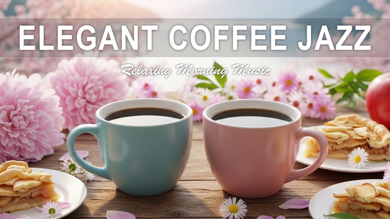 Elegant Coffee Jazz  – Smooth Piano Jazz & Gentle Bossa Nova for Relax, Work & Study ☕🎹