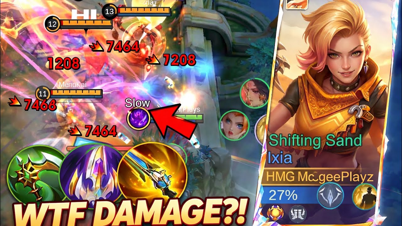 WTF DAMAGE?! 😳 This Ixia Build Is INSANE | MLBB