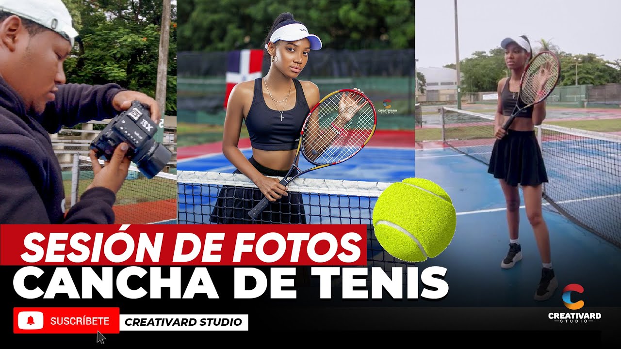 sesi&oacute;n de FOTOS CANCHA  de tenis 🎾