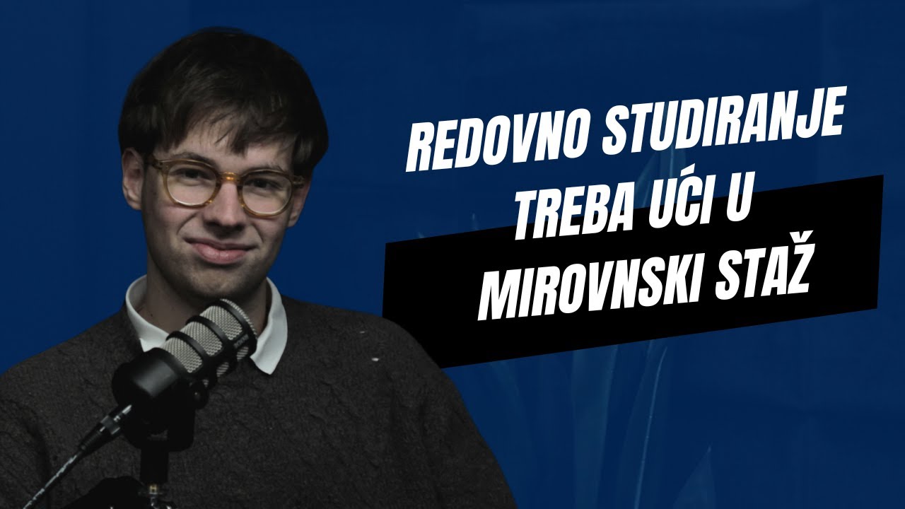 [PODCAST #70] Gordan Kragić | Zaslužuju li studenti veću satnicu?