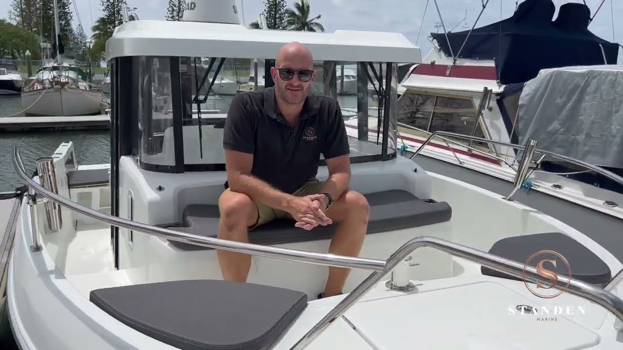 SOLD - Walk-through of a Beneteau Barracuda 8 | Standen Marine